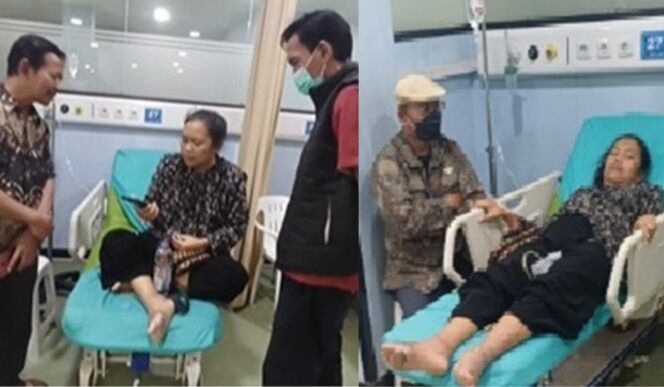 
					Ketua Harian AP2MI Paryanto Uslan Menjenguk PMI Karawang Dida Herawati