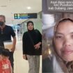 Supendi menjemput Kulsum Binti Kasman di Bandara Soekarno Hatta