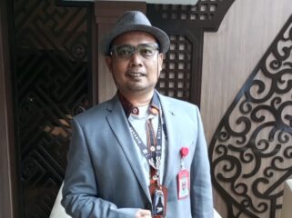 Poto Nursalim saat di Kementerian Pelindungan Pekerja Migran Indonesia