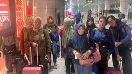 Foto Istimewa | 11 CPMI diamankan saat transit di Bandara Kuala Lumpur tujuan Arab Saudi