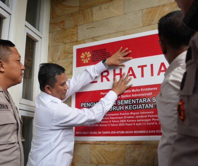 
					Tempatkan PRT ke Arab Saudi, Kementerian P2MI Jatuhkan Sanksi PT Setia Mulia Kridatama