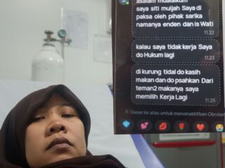 Siti Muijah dirawat di RS Arab Saudi