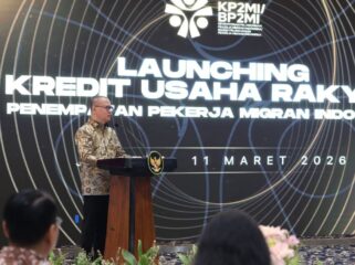 Menteri Mukhtarudin meluncurkan KUR PMI