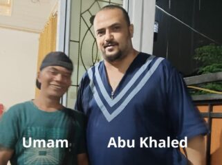 Umam dan Abu Khaled (Foto Istimewa)