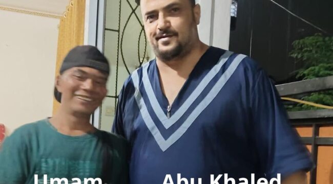 Umam dan Abu Khaled (Foto Istimewa)