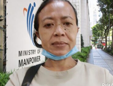 Ermawati di Ministry of Manpower Singapura