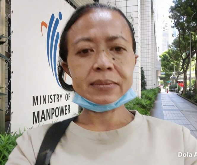 
					Ermawati di Ministry of Manpower Singapura