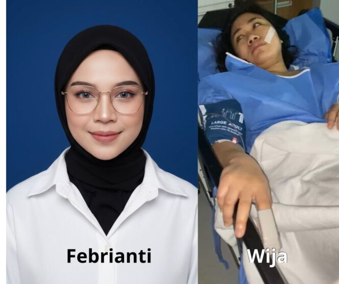 
					Febrianti (krir) dan Wija