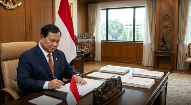 Ilustrasi Presiden Prabowo Subianto