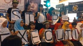 Aksi Menuntut Pembebasan Eksekusi Mati Mary Jane Veloso