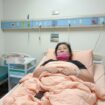 Nunung Nurhayati saat dirawat akibat stroke di Taiwan