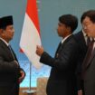 Pertemuan Prabowo-Sugianto di Istana Kpresidenan Korea Selatan