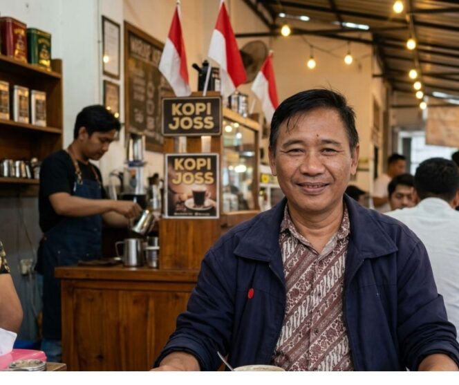 
					Ketua Umum Persatuan Buruh Migran Anwar Ma'arif