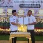 Penandatanganan Kerja sama Bupati Pasaman Welly Suhery dengan Direktur PT Alqurrny Bagas Pratama Halili Priyadi