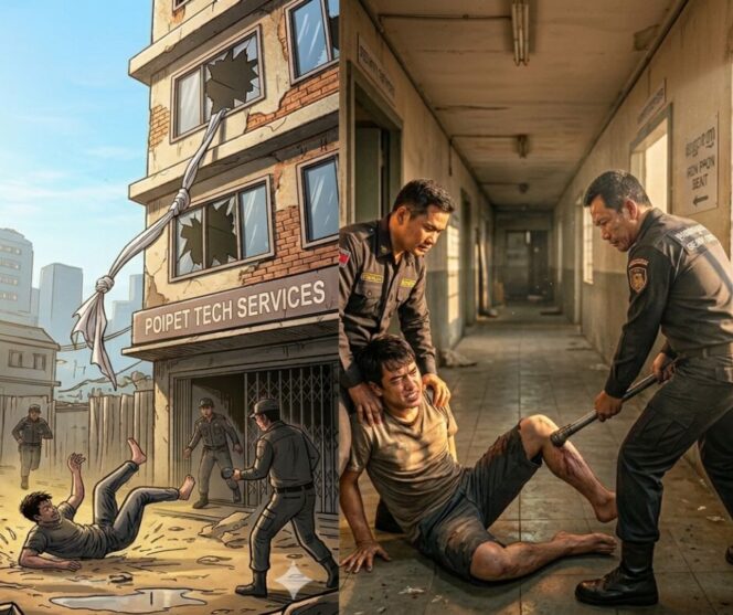 
					Ilustrasi Jajat jatuh dari Lantai 3 Perusahaan Scamming Online