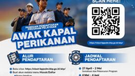 Kementerian Kelautan dan Perikanan (KKP) membuka 20 Ribu Lowongan Kerja Awak Kapal Ikan