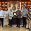 Menteri Mukhtarudin dan Jajaran Kompas TV