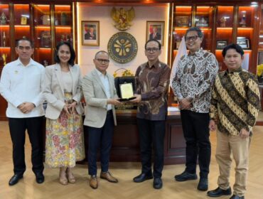 Menteri Mukhtarudin dan Jajaran Kompas TV