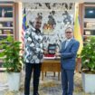 Pertemuan Dua Menteri: Mukhtarudin dan Dato' Sri Ramanan Ramakrishnan