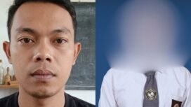 Foto Oman Terduga Pelaku Pemerkosaan Anak Tirinya