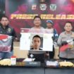 Konferensi Pers Polres Cianjur, Berhasil Membekuk Pembunuh Anak Tirinya