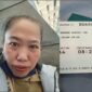 Foto Nunung Nurhayati pada saat di Bandara Touyuan Taiwan