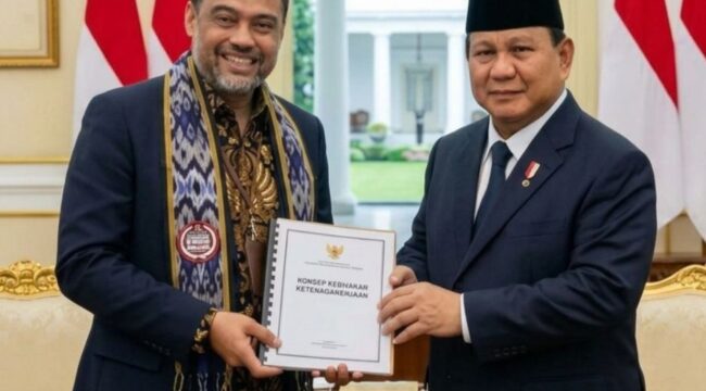 Said Iqbal dan Presiden Prabowo Subianto