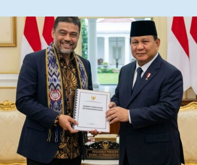 
					Said Iqbal dan Presiden Prabowo Subianto