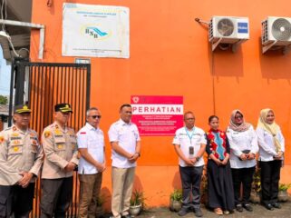 Direktur Wascendak KP2MI, Kombes Pol. Guritno Wibowo di PT Reang Noto Bersama