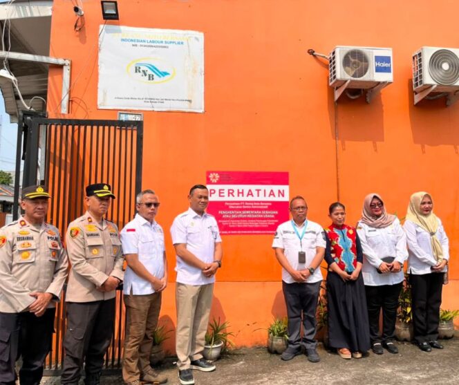 
					Direktur Wascendak KP2MI, Kombes Pol. Guritno Wibowo di PT Reang Noto Bersama