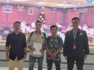 Dua Orang Calon Awak Kapal Migran Didampingi Pengurus SBPI Melaporkan Direktur PT Neptunus Ancora Internasional