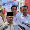 Menteri Pelindungan Pekerja Migran Indonesia, Muktarudin pada saat konpress Pasim Job Fair 2026
