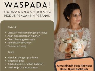 Kampanye Hari Anti Perdagangan Orang Bermodus Pengantin Pesanan