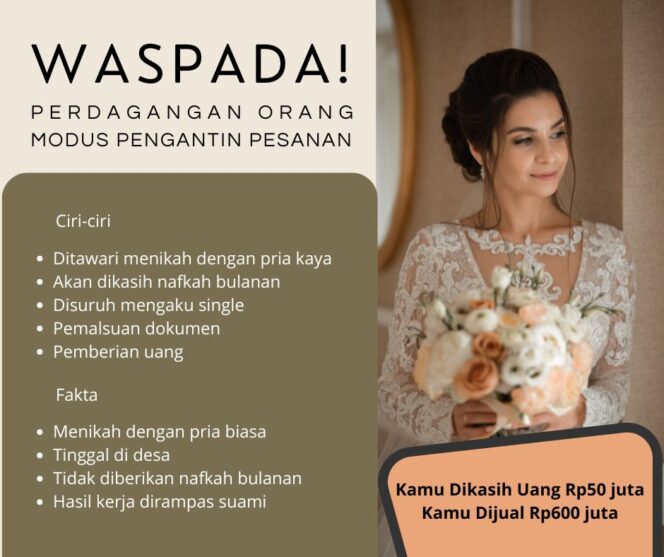
					Kampanye Hari Anti Perdagangan Orang Bermodus Pengantin Pesanan