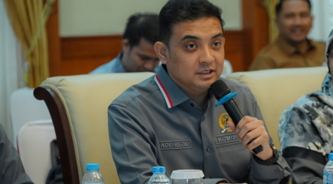 Anggota Komisi IX DPR RI dari Fraksi Gerindra, Ade Rezki Pratama