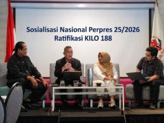 Sosialisasi Pelaksanaan Perpres 25 Tahun 2026 di Hotel Aloft Jakarta Pusat