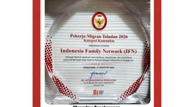 IFN Raih Penghargaan PMI Teladan 2026