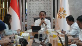 Sekretaris Jenderal KP2MI, Dwiyono, menerima audiensi dari Bakom RI di Kantor KP2MI | Sumber KP2MI