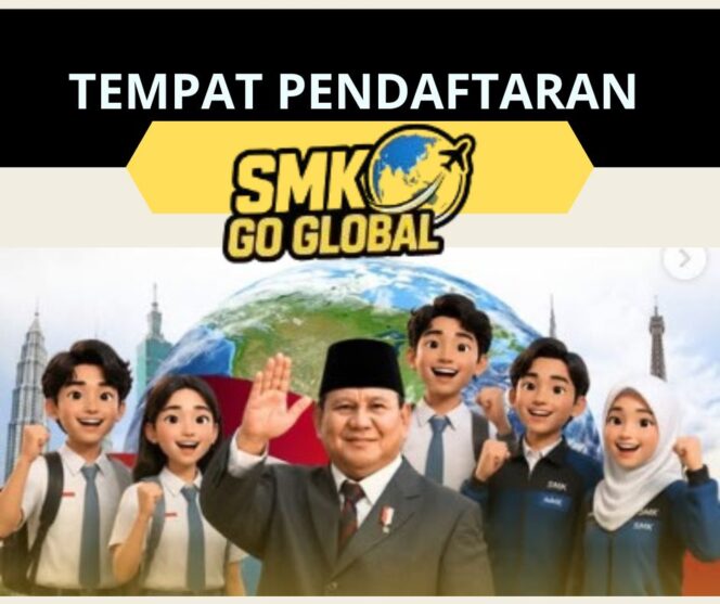 
					Tempat Pendaftaran SMK Go Global Se Indonesia