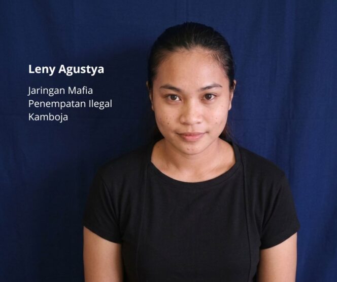 
					Leny Agustya Pelaku Penempatan Ilegal ke Kamboja