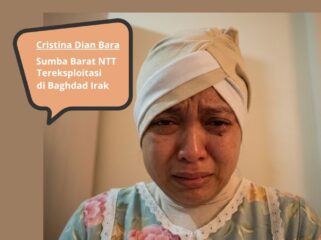 Cristina Dian Bara (36) PMI asal Sumba Barat, Nusa Tenggara Timur (NTT)