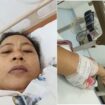 Aisah harus transfusi darah setelah mengalami pendarahan hebat di Abu Dhabi