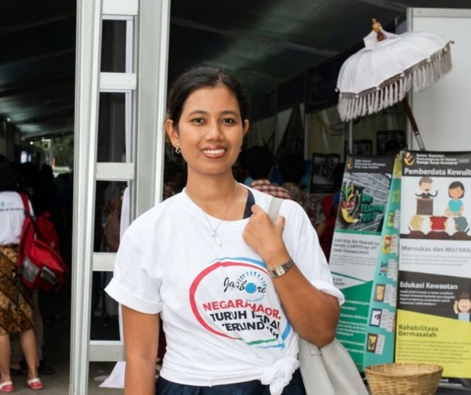 
					Arumi Masrsudi Mantan PMI Hong Kong dan Singapura,Asal Blitar Jawa Timur