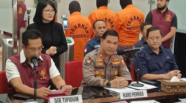 Bareskrim Menangkap Pelaku Penempatan Ilegal ke Timur Tengah (Sumber: Detik)