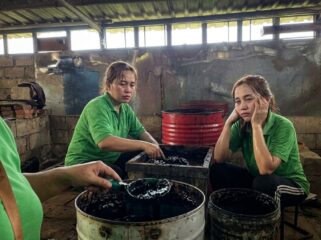 CPMI Job Rumah Tangga PKL Bikin Cincau | Sumber Judy Houyai 