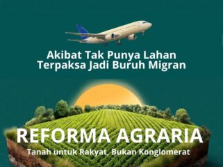 Ketimpangan Lahan Paksa Warga Desa Jadi Buruh Migran