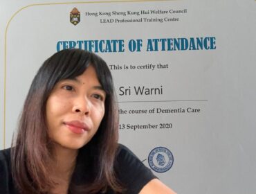 Sri Warni dan Sertifikat Upskillingnya