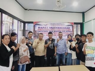 Struktur Exco PBM Sulawesi Selatan yang terbentuk pada 22 Sept 2026