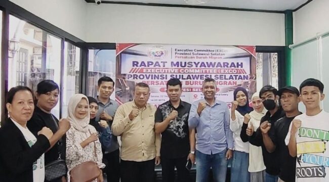 Struktur Exco PBM Sulawesi Selatan yang terbentuk pada 22 Sept 2026