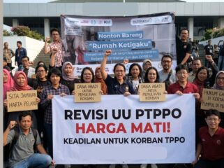 aktivis Beranda Migran Menuntut Revisi UU PTPPO